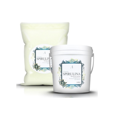Маска альгинатная увлажняющая, успокаивающая Anskin Spirulina Modeling Mask
