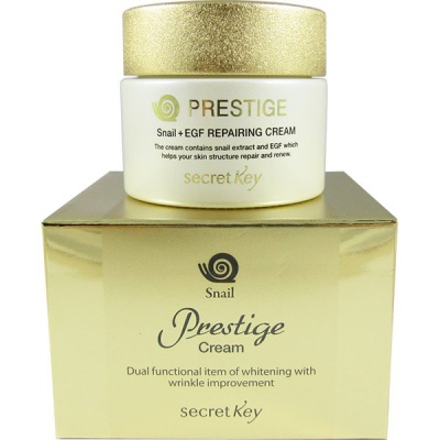 Крем Престиж с муцином улитки Secret Key Prestige Snail + Repairing Cream