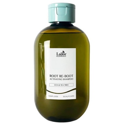 Шампунь для жирной кожи головы LA'DOR ROOT RE-BOOT ACTIVATING SHAMPOO CICA & TEA TREE, 800мл