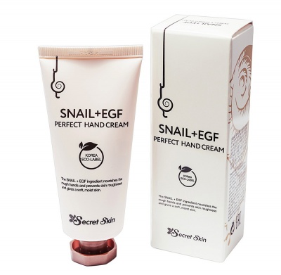 Крем для рук с фильтратом улитки Secret Skin Snail+EGF Perfect Hand Cream