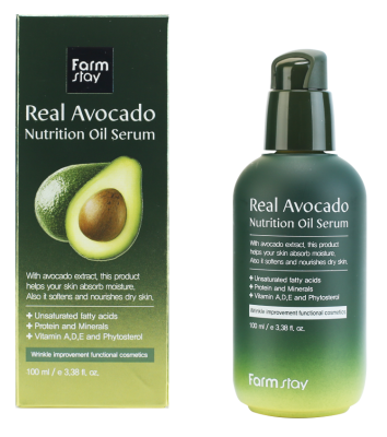 Сыворотка питательная с экстрактом авокадо Farmstay Real Avocado Nutrition Oil Serum
