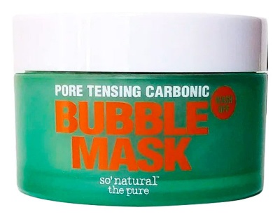 Маска глиняно-кислородная для жирной кожи So Natural Pore Tensing Carbonic Bubble Pop Clay Mask