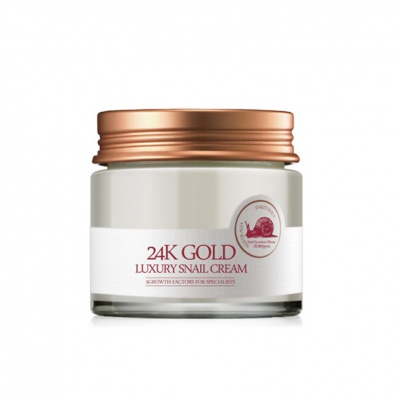 Крем для лица премиум с улиткой и 24К золотом Medi-Peel Luxury 24K Gold Snail Cream