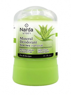 Дезодорант кристаллический "Алоэ вера" Narda Mineral deodorant Aloe Vera