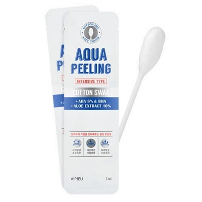 Пилинг для лица на ватной палочке A'Pieu Aqua Peeling Cotton Swab