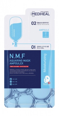 Набор для лица маска тканевая и сыворотка Mediheal N.M.F Aquaring Mask Ampoulex