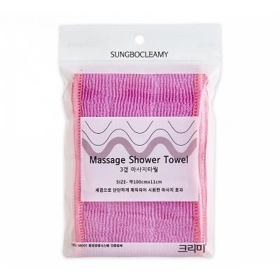 Мочалка для душа Sungbocleamy Massage Shower Towel