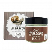 Крем для лица с муцином улитки Jigott Snail Lifting Cream