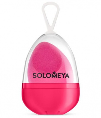 Спонж косметический для макияжа, меняющий цвет Solomeya