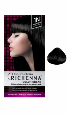 Крем-краска для волос с хной Richenna