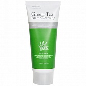 Пенка для умывания с зеленым чаем 3W Clinic Green Tea Foam Cleansing