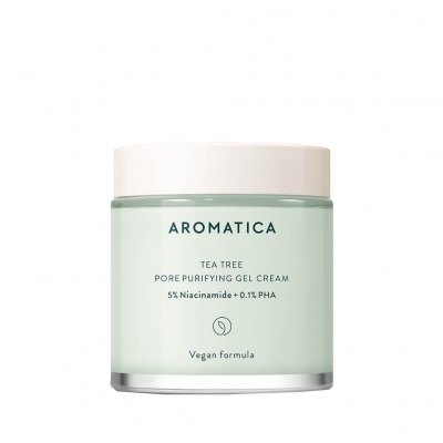 Крем для лица против акне Aromatica Tea Tree Pore Purifying Gel Cream 