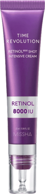 Крем для лица концентрированный MISSHA Time Revolution Retinol 8000 Shot Intensive Cream, 25 мл