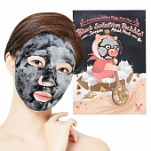 Маска-серум кислородная Elizavecca Witch Piggy Hell Pore Black Solution Bubble Serum Mask Pack