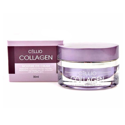 Крем для кожи вокруг глаз с коллагеном CELLIO COLLAGEN MOISTURE EYE CREAM,30мл