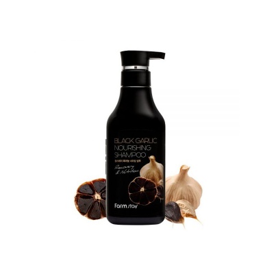 Шампунь для волос с чесноком Farmstay Black Garlic Nourishing Shampoo