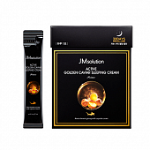 Маска для лица ночная с золотом и икрой JMsolution Active Golden Caviar Sleeping Cream Prime