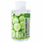Жидкость для снятия макияжа экстракт огурца Jigott Cucumber Deep Cleansing Water