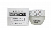 Крем для век увлажняющий с коллагеном и ниацинамидом 3W Clinic Collagen Whitening Eye Cream