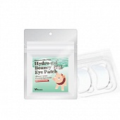 Патчи для век с жемчугом и гиалуроновой кислотой Elizavecca Hydro-gel Bouncy Eye Patch