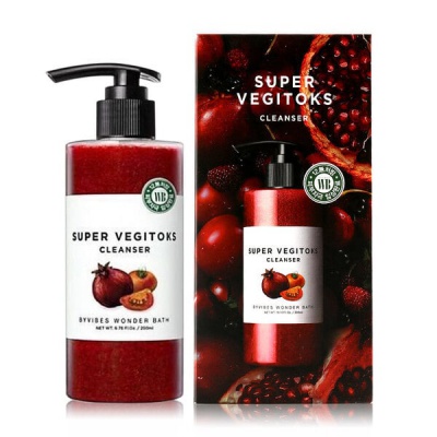 Детокс-гель очищающий Wonder Bath Super Vegitoks Cleanser Red