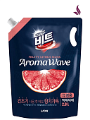 Средство для стирки концентрированное жидкое грейпфрут Lion Aroma Wave