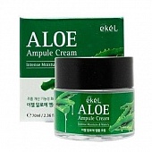 Крем для лица ампульный с экстрактом алоэ Ekel Aloe Ampule Cream 