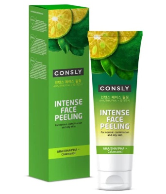 Гель отшелушивающий для интенсивного очищения Consly Intense Face Peeling with Calamansi and AHA/BHA/PHA, 120 мл