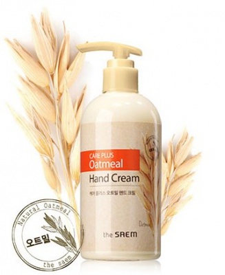Крем для рук с экстрактом овса The Saem Care Plus Oatmeal Hand Cream
