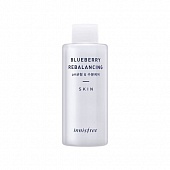 Тонер балансирующий, выравнивающий водно-жировой баланс Innisfree Blueberry Rebalancing Skin
