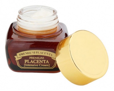 Крем для лица плацентарный омолаживающий 3W Clinic Premium Placenta Intensive Cream
