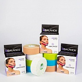 Кинезио тейп BBalance Face Tape Pack 2,5см*5м 2 рул.