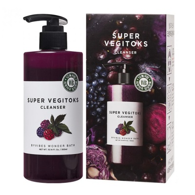 Детокс-гель очищающий  Wonder Bath Super Vegitoks Cleanser Purple