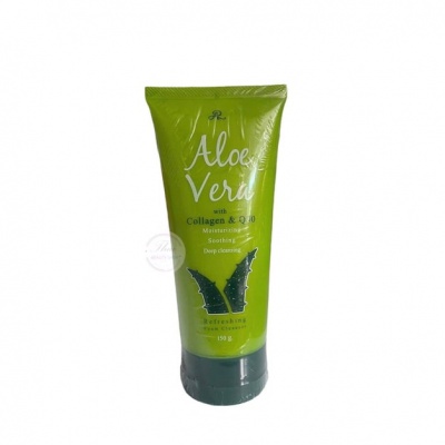 Пенка для умывания от прыщей флоэ вера и витамин B6 Isme Aloe Vera Refreshing Foam Cleanser