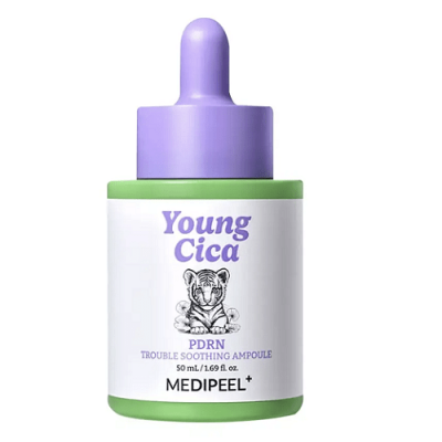 Сыворотка ампульная с ПДРН успокаивающая Medi-Peel YOUNG CICA PDRN TROUBLE SOOTHING AMPOULE, 50мл