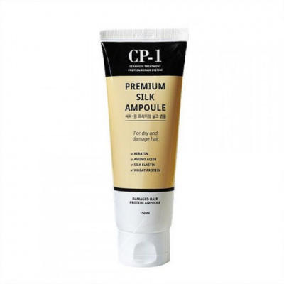 Сыворотка несмываемая для волос с протеинами шелка Esthetic House CP-1 Premium Silk Ampoule